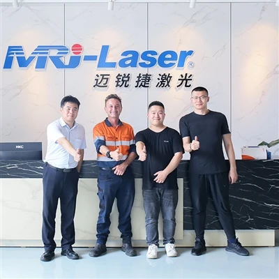 MRJ-Laserがオーストラリアの顧客を迎え、レーザー洗浄機に関する詳細な情報交換を実施